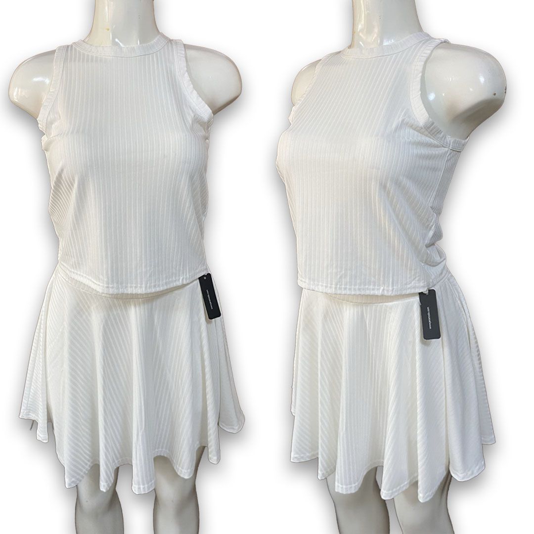 Paquete de 10 Conjuntos Falda short + blusa (SKSET35)
