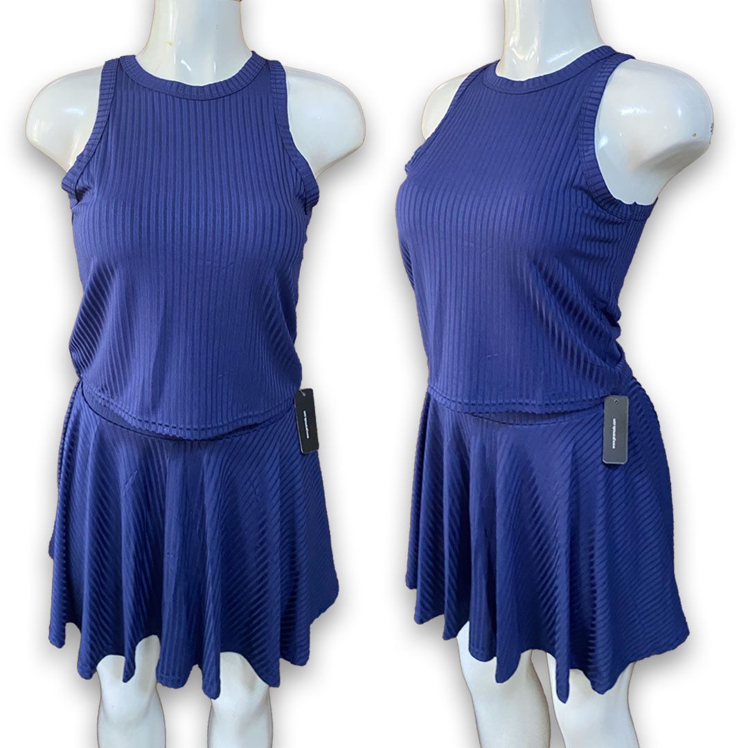 Paquete de 10 Conjuntos Falda short + blusa (SKSET35)