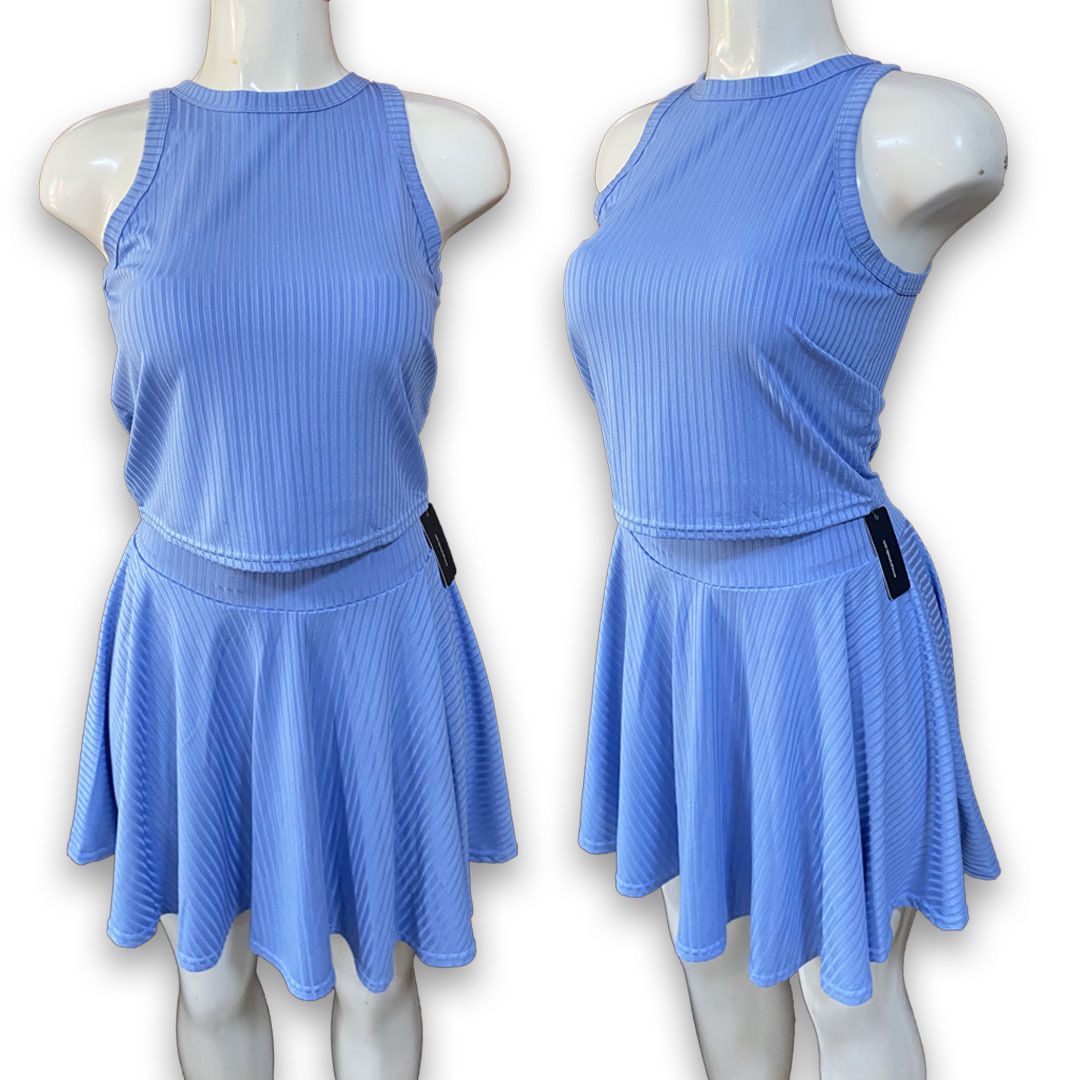 Paquete de 10 Conjuntos Falda short + blusa (SKSET35)